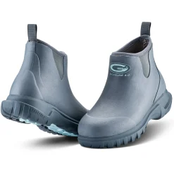 Grubs Boots Shoreline Light-weight Ankle Wellington Womens - Stormy Grey