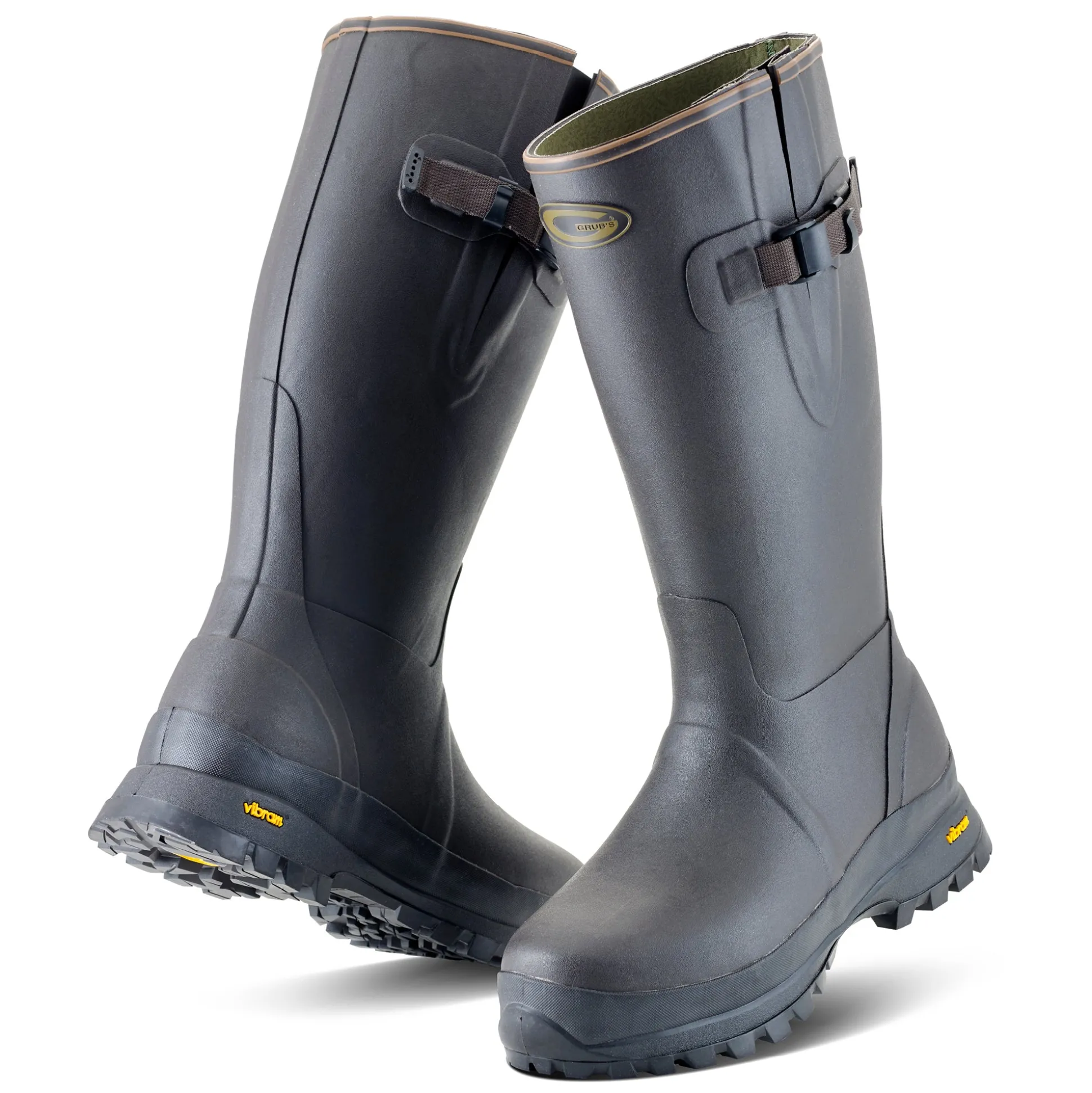 Grubs Boots Speyline Wellies Mens - Brown