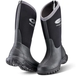Grubs Boots Tideline Wellies Unisex - Black
