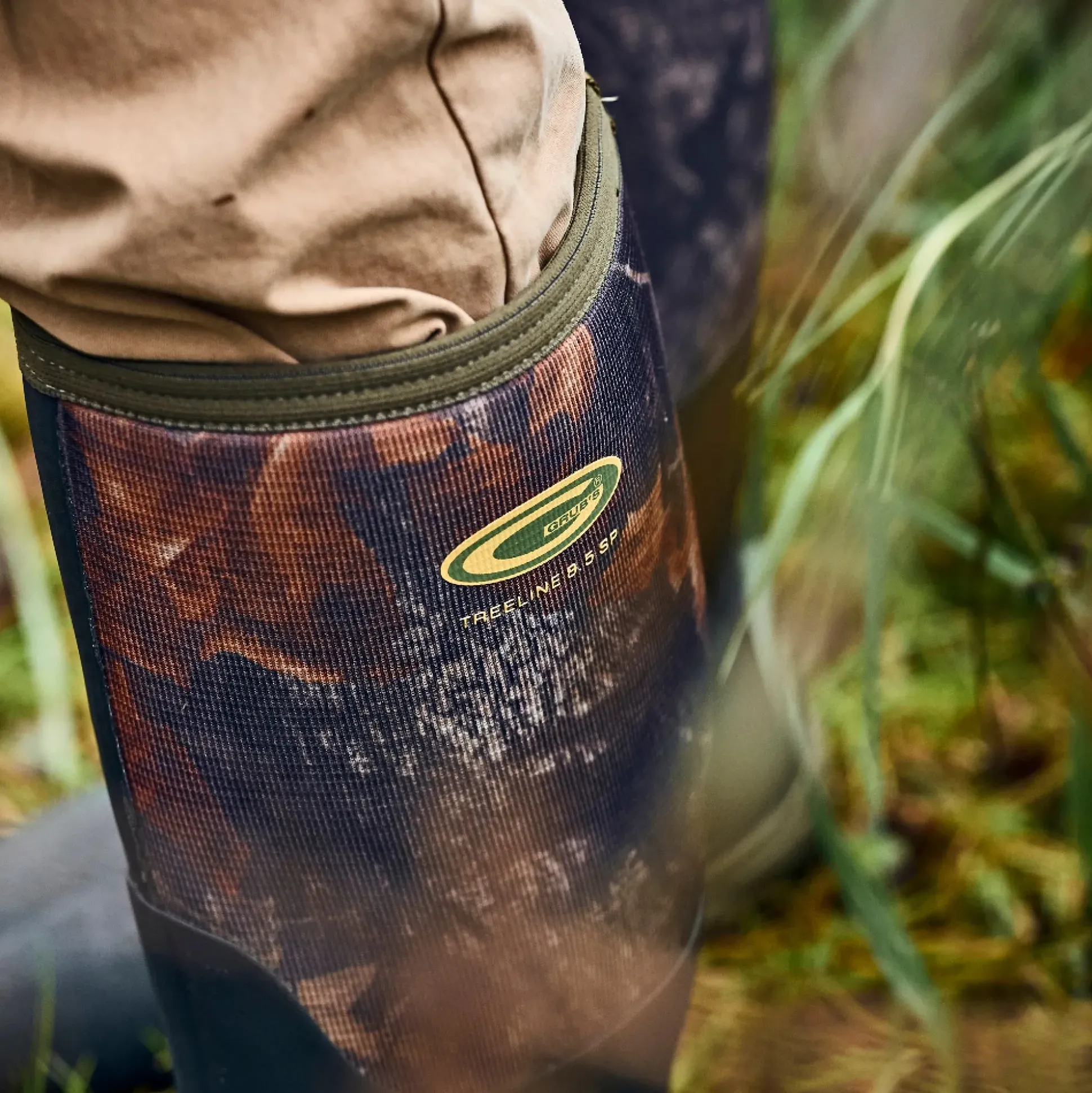Grubs Boots Treeline Wellington Mens - Camo