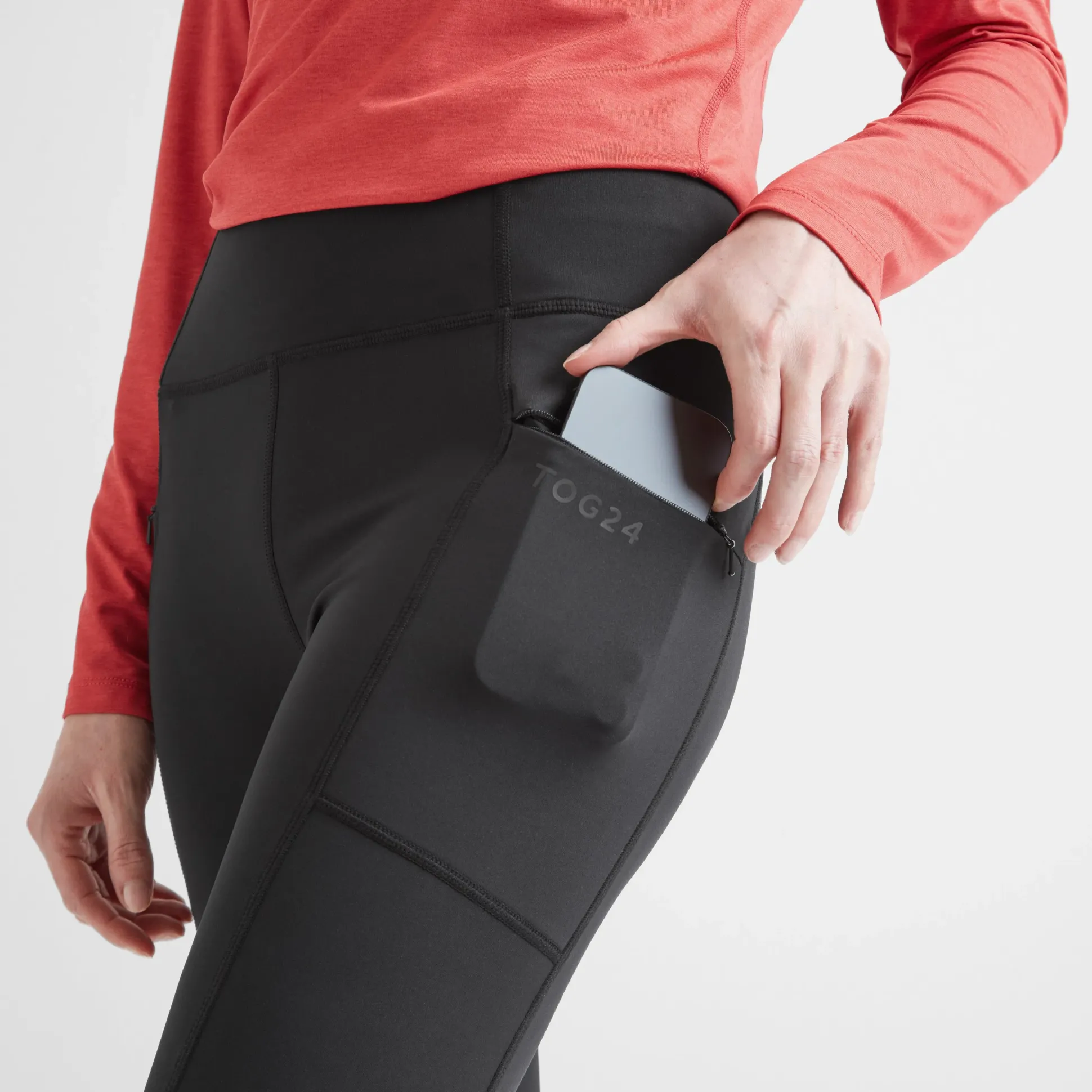 Haller Womens Performance Leggings - Black