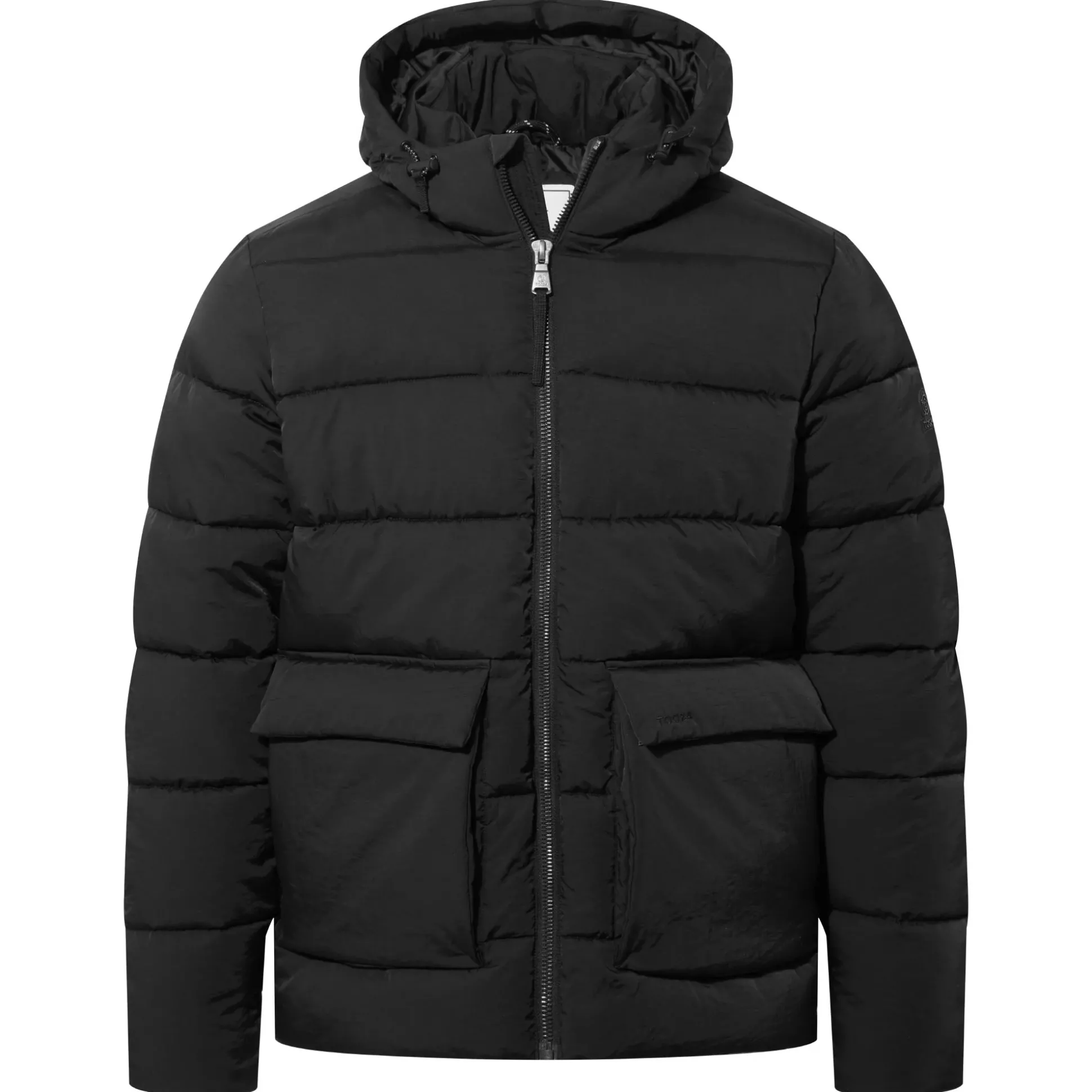 Hamilton Mens Padded Parka - Black