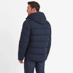 Hamilton Mens Padded Parka - Dark Indigo