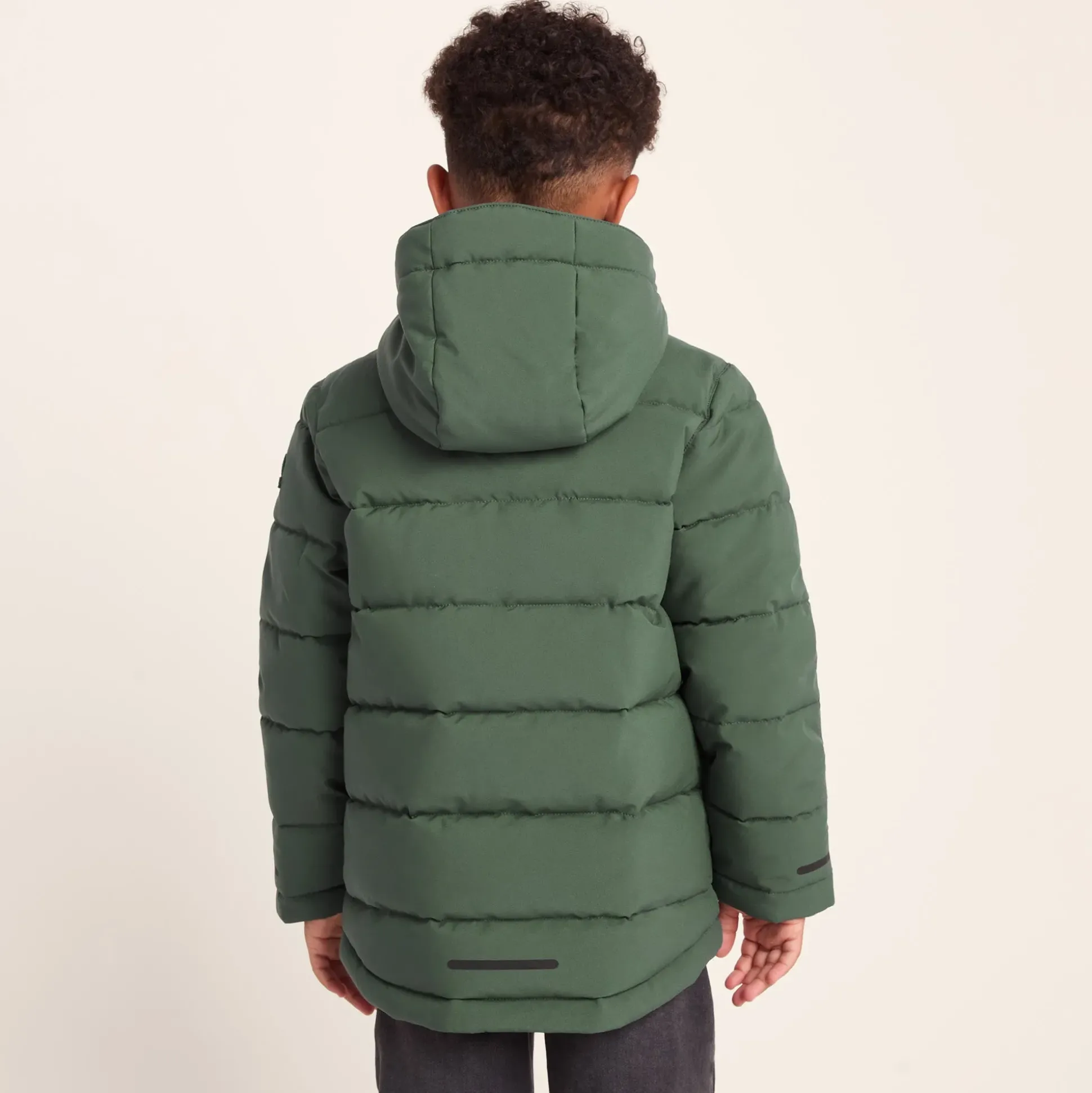 Harecroft Kids Padded Jacket - Dark Fern