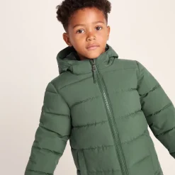 Harecroft Kids Padded Jacket - Dark Fern