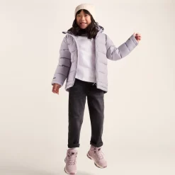 Harecroft Kids Padded Jacket - Lavender Grey