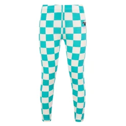 Harri Kids Shaun the Sheep Legging - Spearmint Woolly Checkerboard
