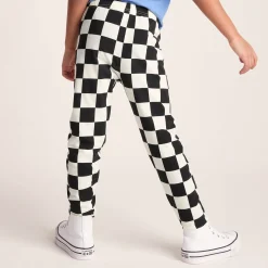 Harri Kids Shaun the Sheep Legging - Black Woolly Checkerboard