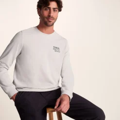 Hecky Mens Long Sleeve T-Shirt - Raincloud