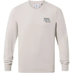 Hecky Mens Long Sleeve T-Shirt - Raincloud