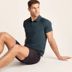 Hector Mens Performance Polo Shirt - Aegean Teal