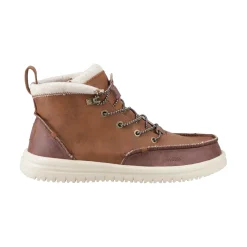 HEYDUDE Bradley Tumbled Classic Mens Boots - Cognac/Multi