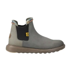 HEYDUDE Branson Classic Mens Boots - Dark Olive/Espresso