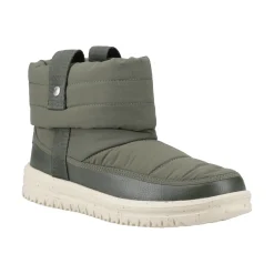HEYDUDE Camden Cuff Nylon Quilt Womens Boot - Dark Olive