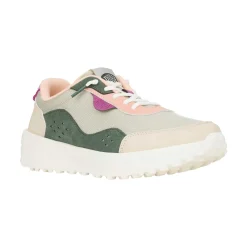 HEYDUDE Hayden Colorblock Womens Trainers - Dusty Olive/Multi