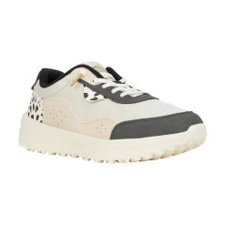 HEYDUDE Hayden Shine Womens Trainers - Ivory/Multi
