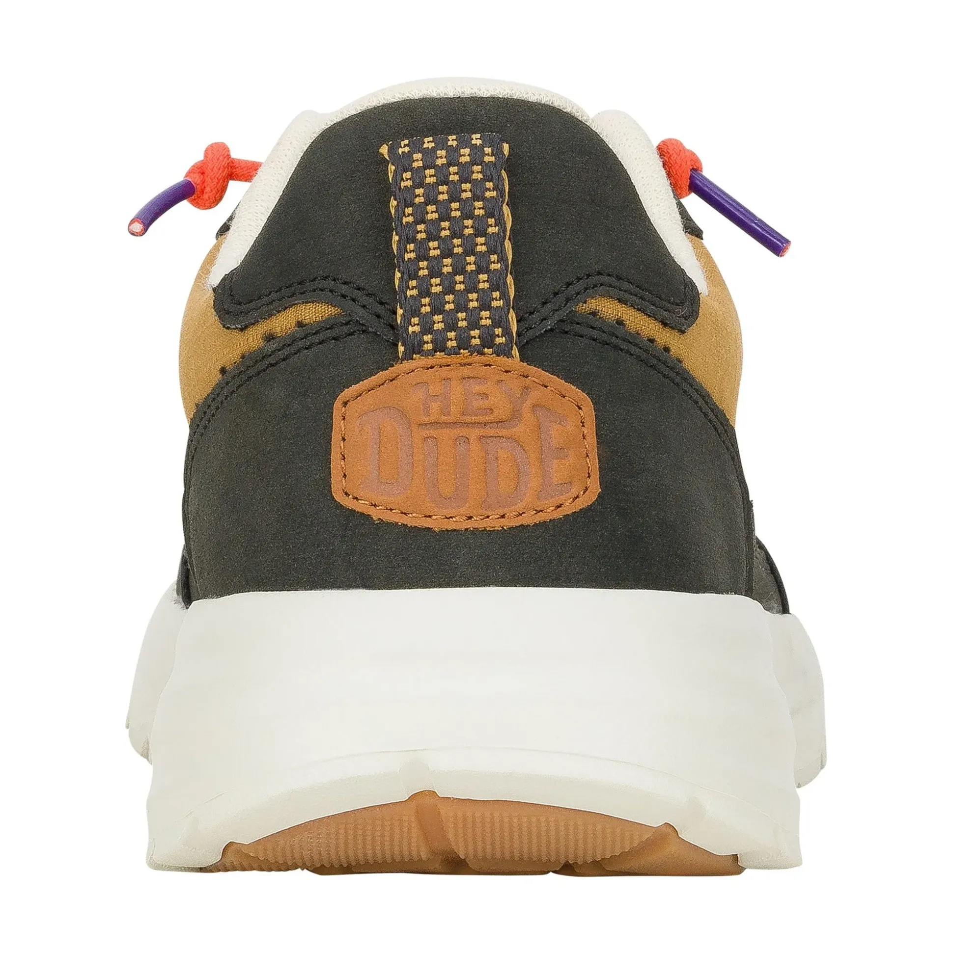 HEYDUDE Sirocco Alta Hype Mens Trainers - Walnut