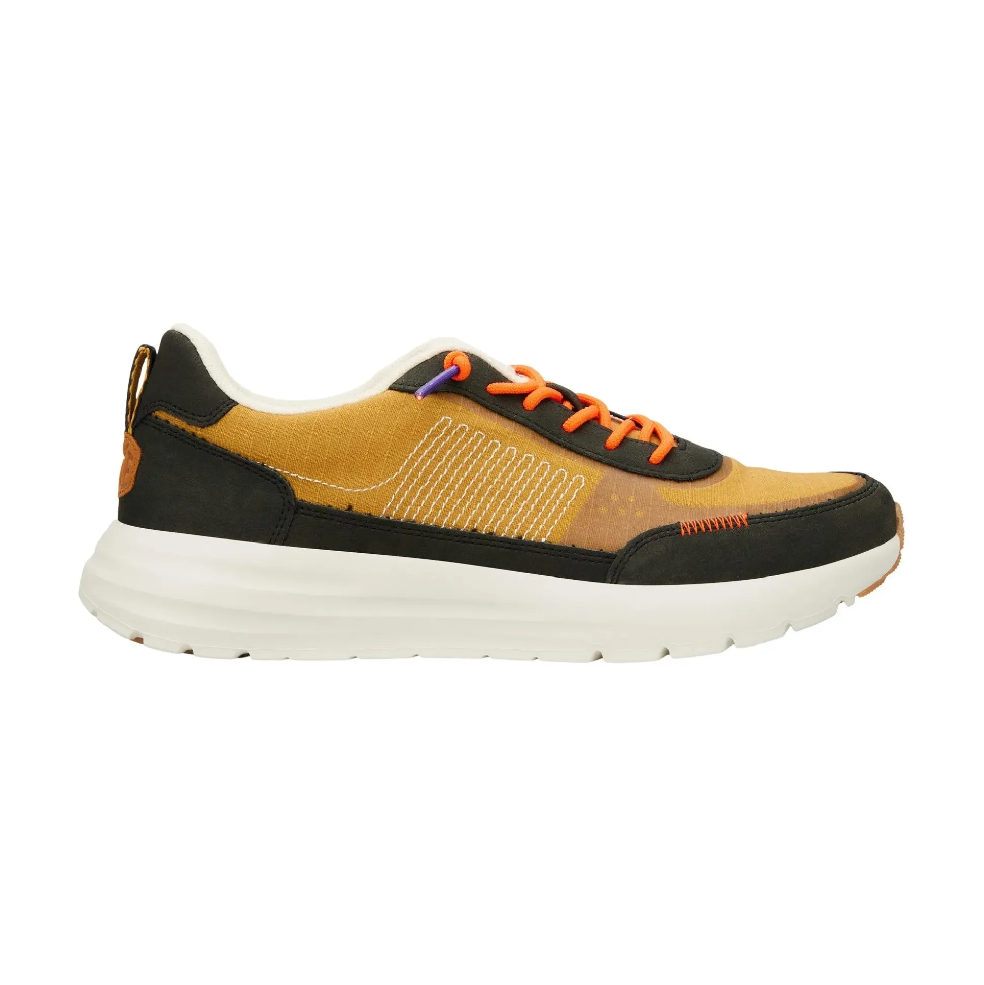 HEYDUDE Sirocco Alta Hype Mens Trainers - Walnut
