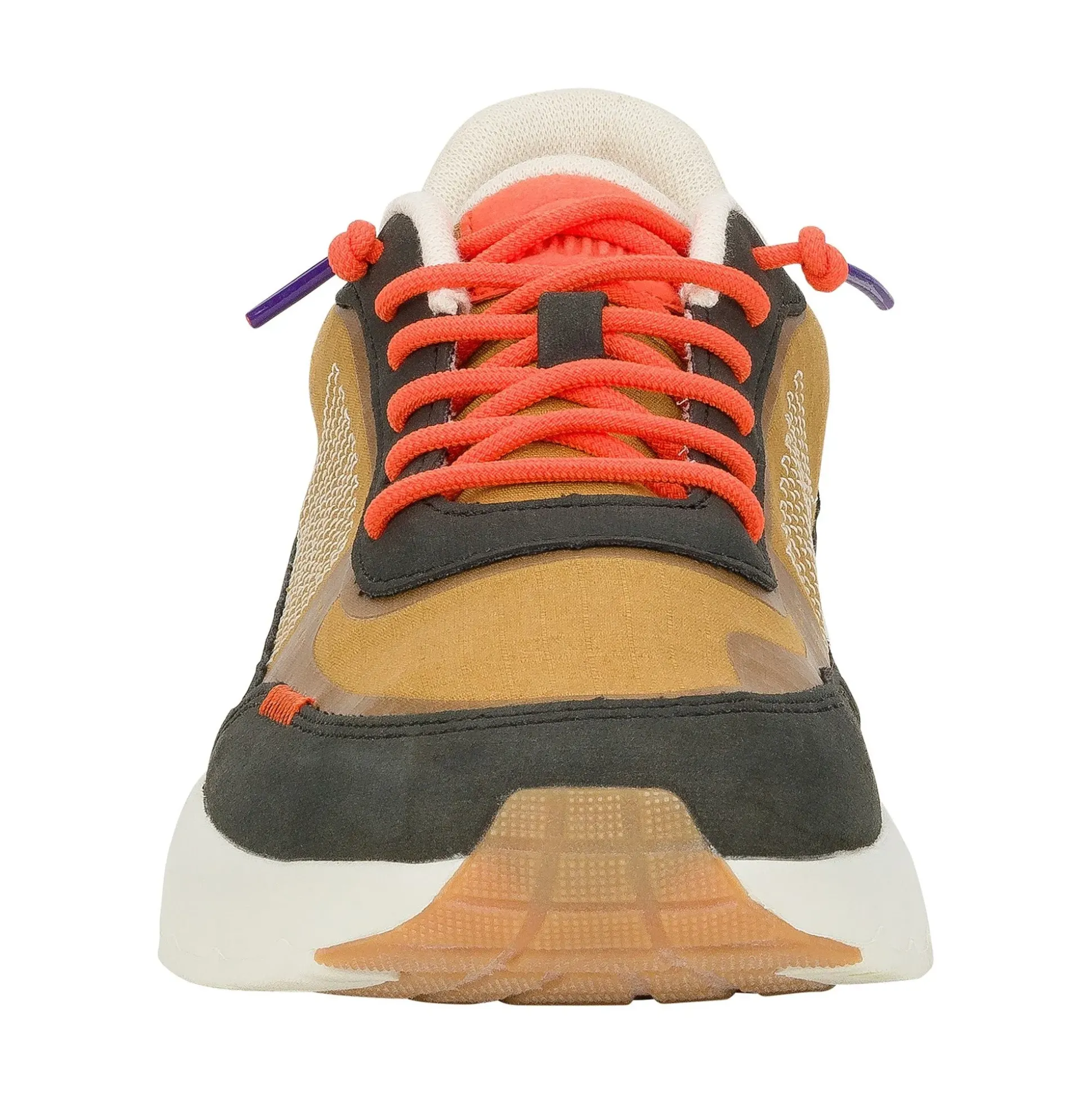 HEYDUDE Sirocco Alta Hype Mens Trainers - Walnut