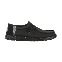 HEYDUDE Wally Elevated Basics Mens Shoes - Black