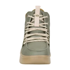 HEYDUDE Wendy Peak Apres Womens Ankle Boots - Olive