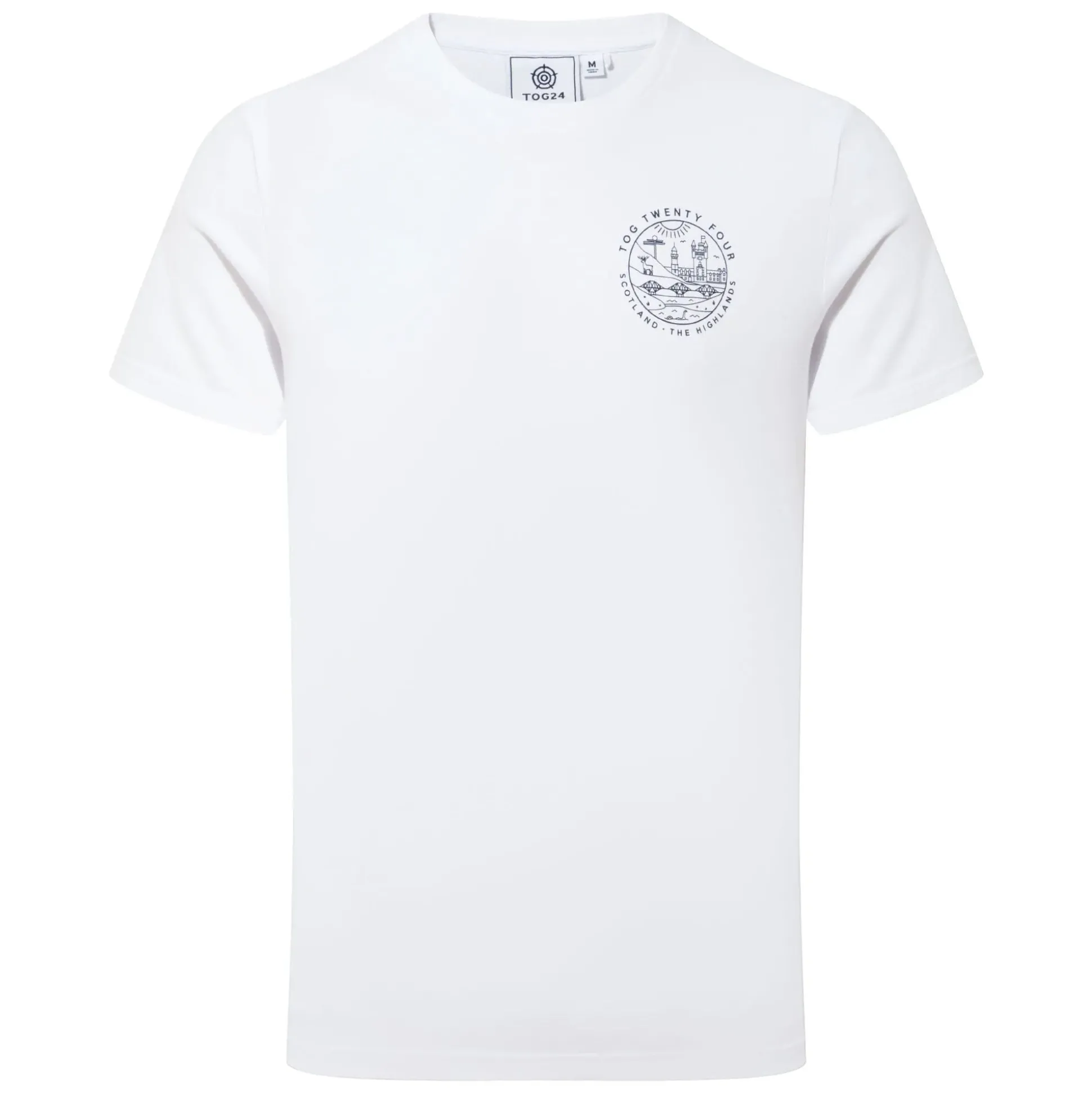 Highland Mens T-Shirt - Optic White