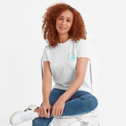 Highland Womens T-Shirt - Optic White