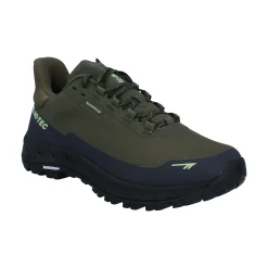 Hi-Tec ALTITUDE LITE WP Mens Shoe - Olive Night/Charcoal Grey/Lime