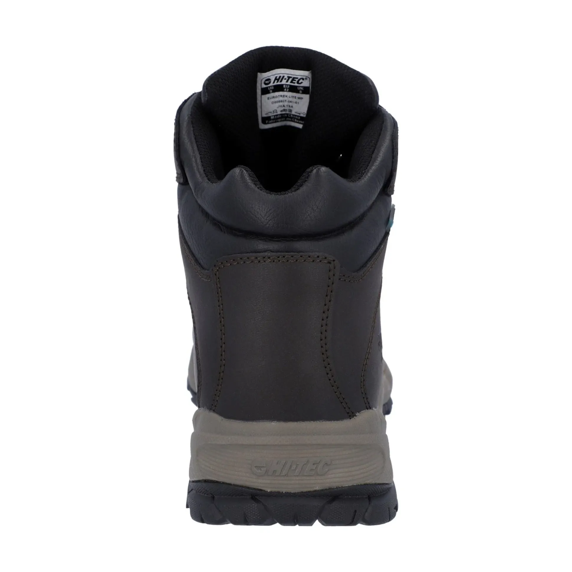 Hi-Tec Eurotrek Lite Mens Waterproof Walking Boots - Dark Chocolate