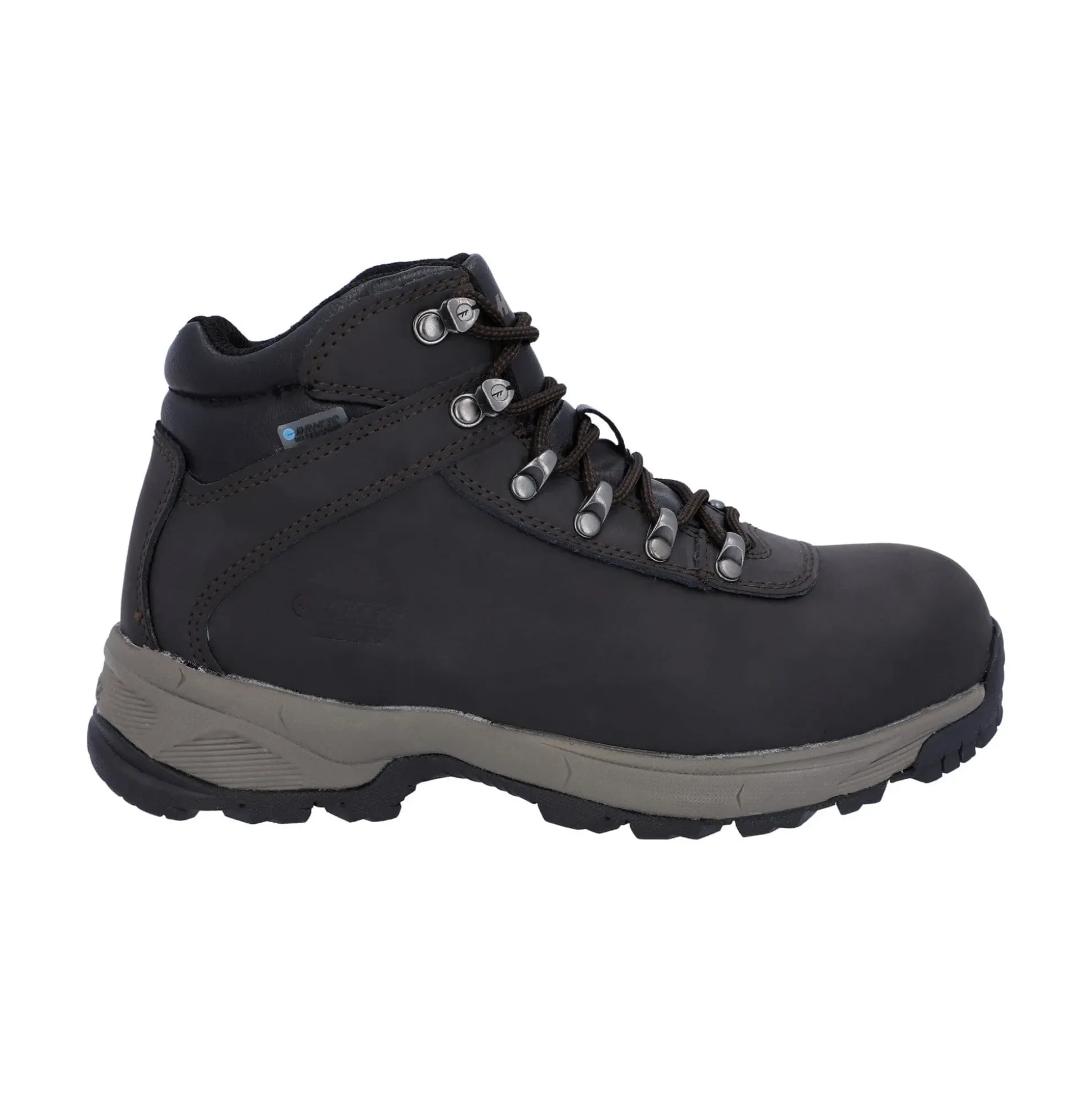 Hi-Tec Eurotrek Lite Womens Waterproof Walking Boots - Dark Chocolate