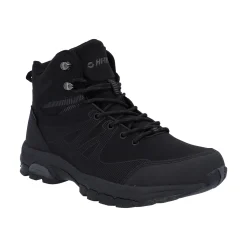 Hi-Tec Jackdaw Mid Mens Waterproof Boots - Black/Carbon Grey
