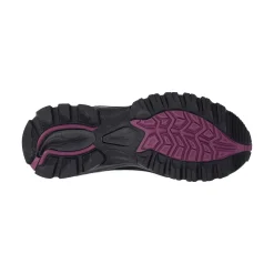 Hi-Tec Jackdaw Mid Womens Waterproof Boots - Black/Burgundy