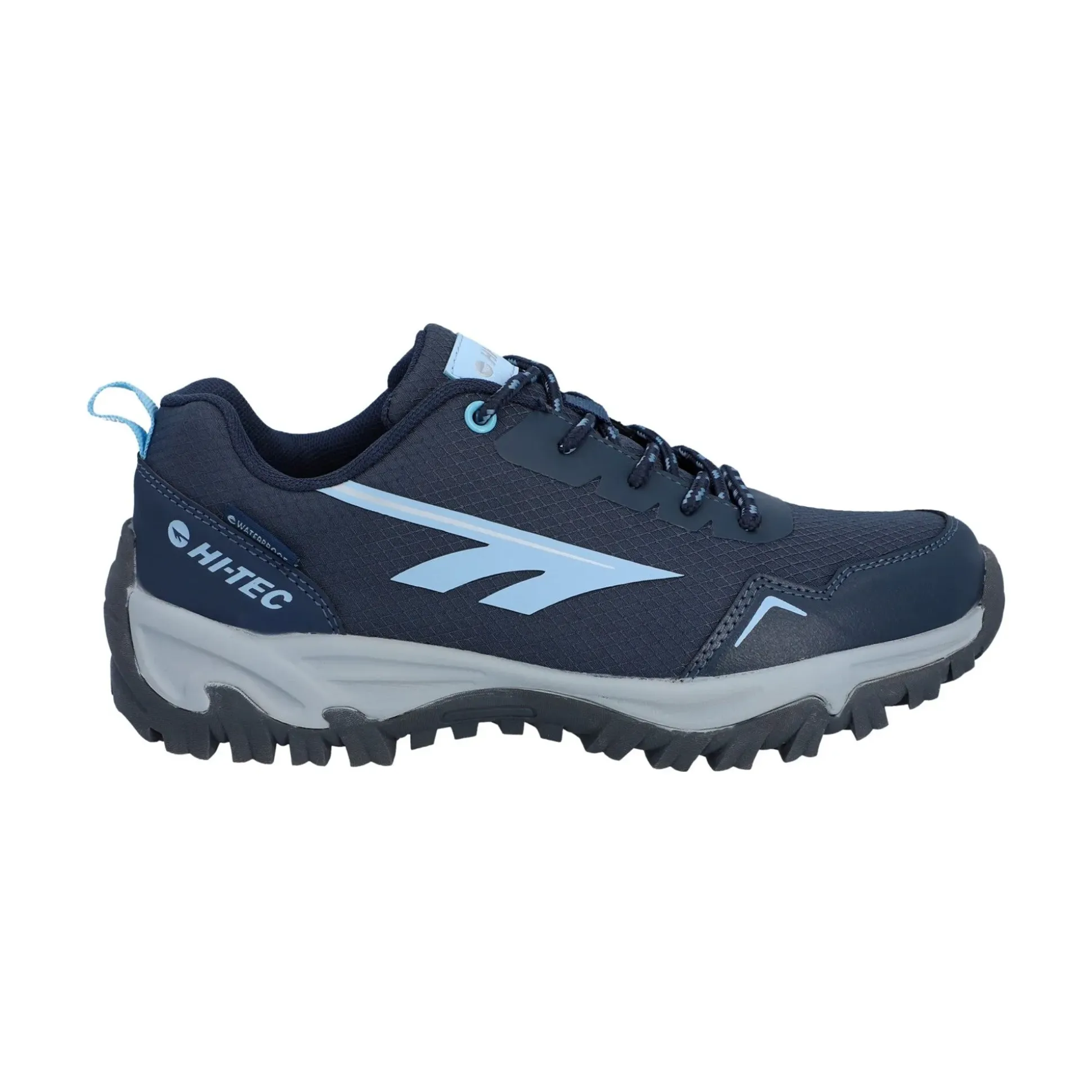 Hi-Tec JAGUAR Womens - WP Womens Trail Shoe - Indigo/Moonstone