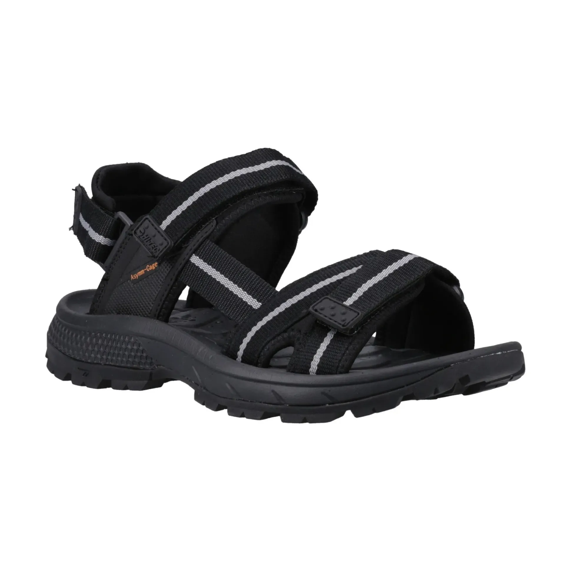 Hi-Tec Sierra Mens Sandal - Black/Grey/Orange