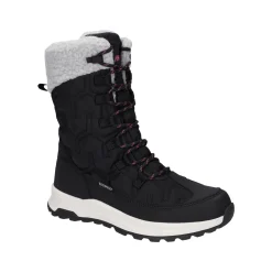 Hi-Tec Sophia Womens Boot - Jet Black/Festival Fuchsia