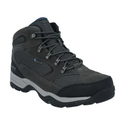 Hi-Tec Storm Wide Mens Boot - Charcoal/Grey/Majolica Blue