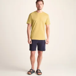 Howard Mens 100% Cotton Supersoft T-Shirt - Pale Amber