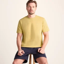 Howard Mens 100% Cotton Supersoft T-Shirt - Pale Amber