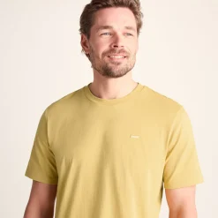 Howard Mens 100% Cotton Supersoft T-Shirt - Pale Amber