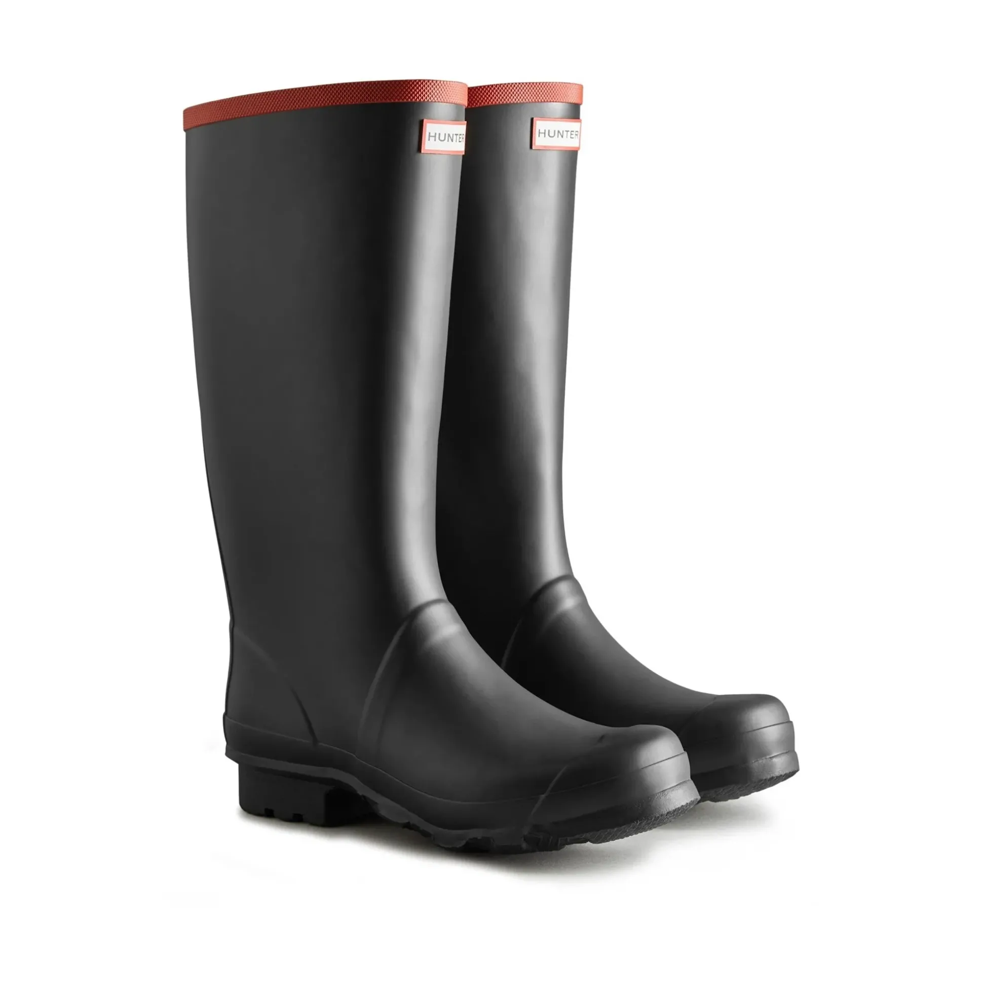 Hunter Argyll Full Knee Unisex Wellington - Black