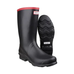 Hunter Argyll Short Knee Wellington Boots - Black