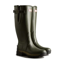 Hunter Balmoral Adjustable Mens Wellington - Dark Olive