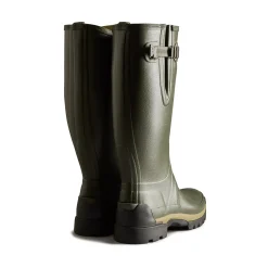Hunter Balmoral Adjustable Mens Wellington - Dark Olive
