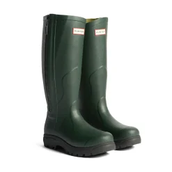 Hunter Balmoral MK II Zip Boot Mens - Dark Olive/Black