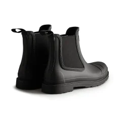 Hunter Commando Mens Chelsea Boots - Black