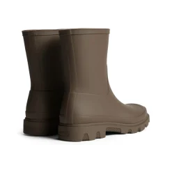 Hunter Downpour Short Boot Mens - Chocolate Brown