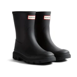Hunter Downpour Short Boot Womens - Black