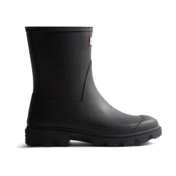 Hunter Downpour Short Boot Womens - Black