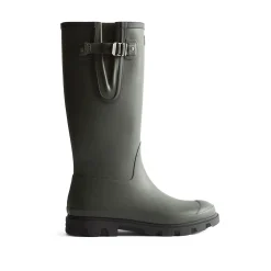 Hunter Field Downpour Adjustable Boot Mens - Dark Olive/Black