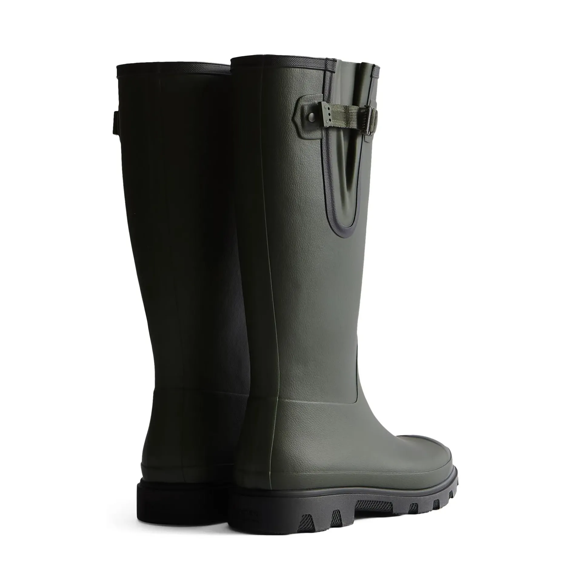 Hunter Field Downpour Adjustable Boot Mens - Dark Olive